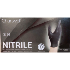 美国 Chartwell 一次性橡胶防护手套（可触屏）100pcs