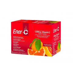 Ener-C 1000毫克 维生素C 泡腾混合饮料（葡萄柚）1盒30包